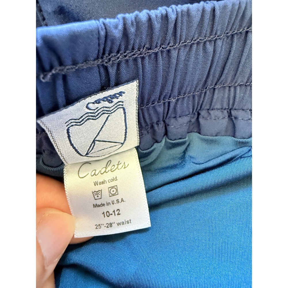 Cadets Kids Lined Shorts In Blue Size 10-12 - Picture 3 of 3